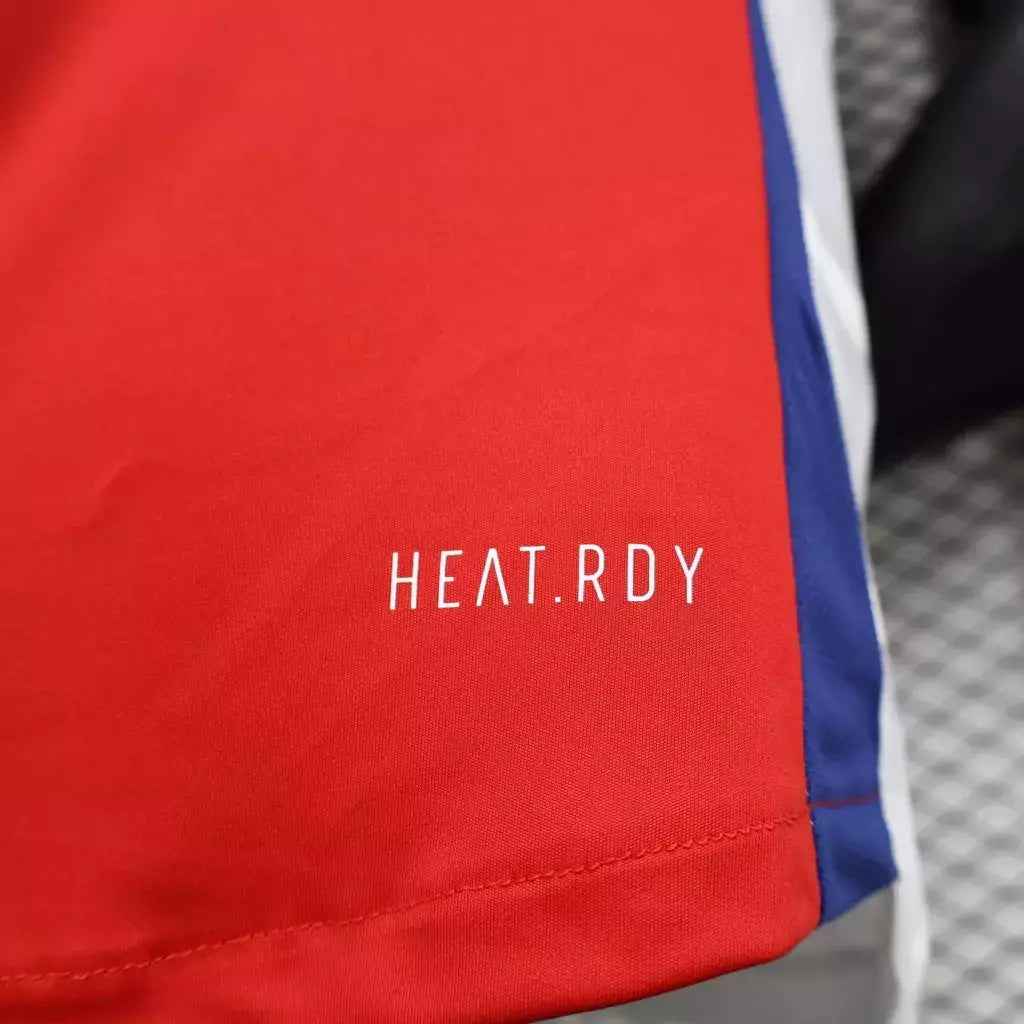 Camisa Arsenal Home 2024/25 - Jogador Adidas Masculino - Vermelho e Branco