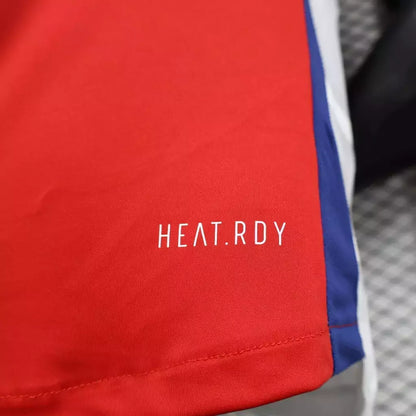 Camisa Arsenal Home 2024/25 - Jogador Adidas Masculino - Vermelho e Branco