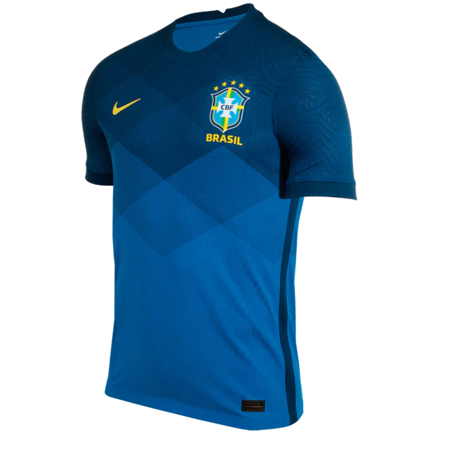 Camisa Seleção Brasileira Retrô 2021 Torcedor Nike Masculina - Azul