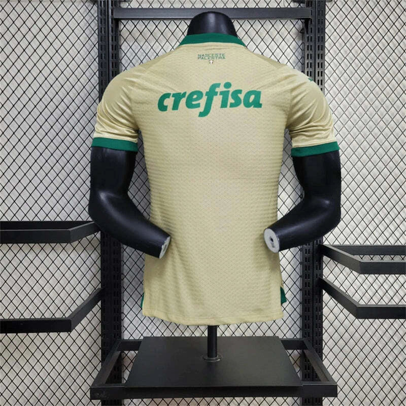 Camisa Palmeiras Third 24/25 - Versão Jogador Puma Masculino - Dourada