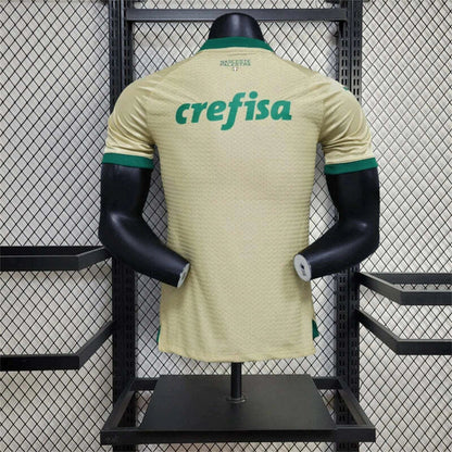 Camisa Palmeiras Third 24/25 - Versão Jogador Puma Masculino - Dourada