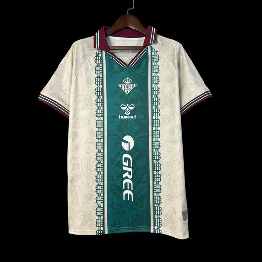Camisa Real Betis Especial 2025/26 Torcedor - Bege