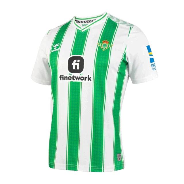 Camisa Real Betis Home 23/24  Torcedor Masculina - Verde e Branco