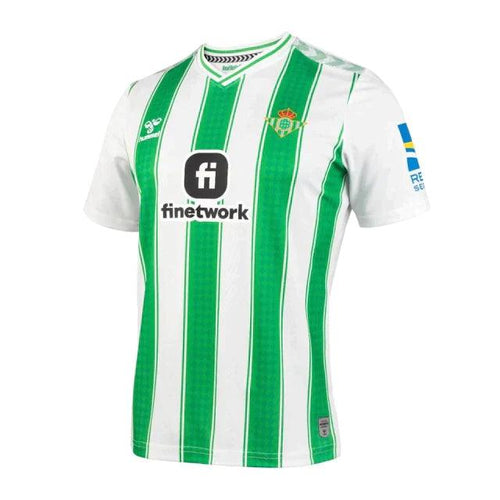 Camisa Real Betis Home 23/24  Torcedor Masculina - Verde e Branco