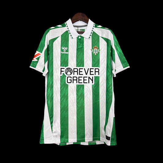 Camisa Real Betis I 2024/25 Torcedor - Verde e Branco