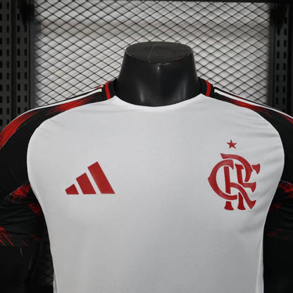 Camisa Flamengo Away 2025/26 - Versão Jogador Adidas Masculino - Branco