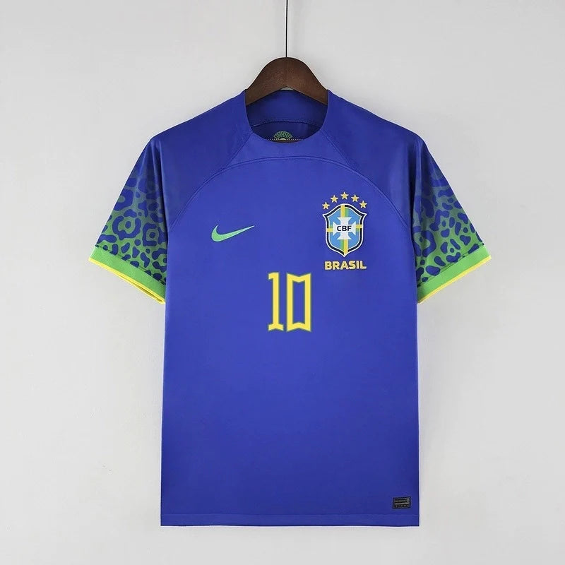 Camisa Seleção Brasileira Away 2022 Torcedor Nike Masculina - Azul