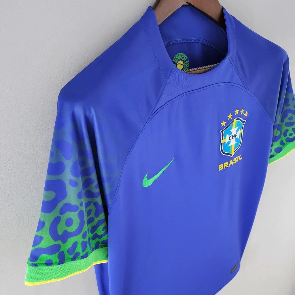 Camisa Seleção Brasileira Away 2022 Torcedor Nike Masculina - Azul