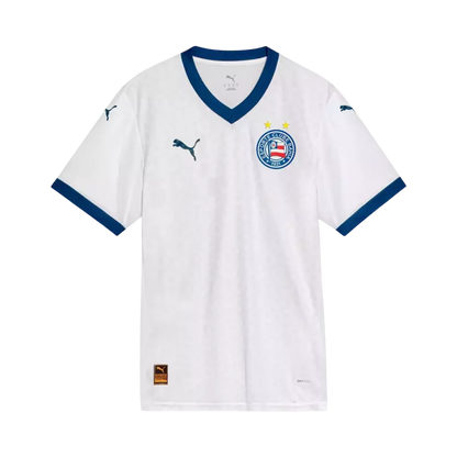 Camisa Bahia Home 2025/26 Torcedor Puma Masculina - Branco
