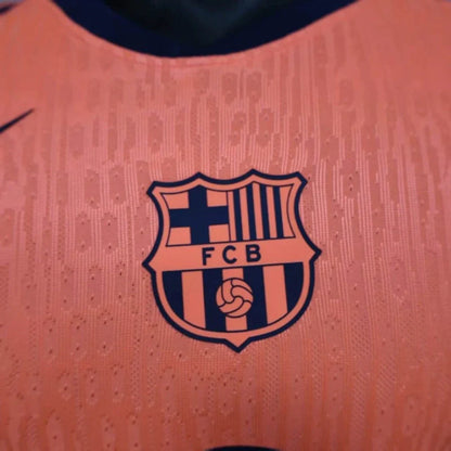 Camisa Barcelona Third 25/26 Versão Jogador Nike Masculino - Laranja