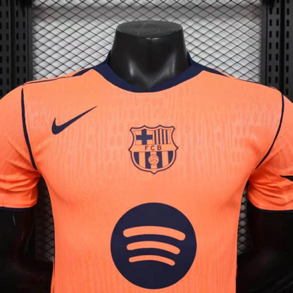 Camisa Barcelona Third 25/26 Versão Jogador Nike Masculino - Laranja