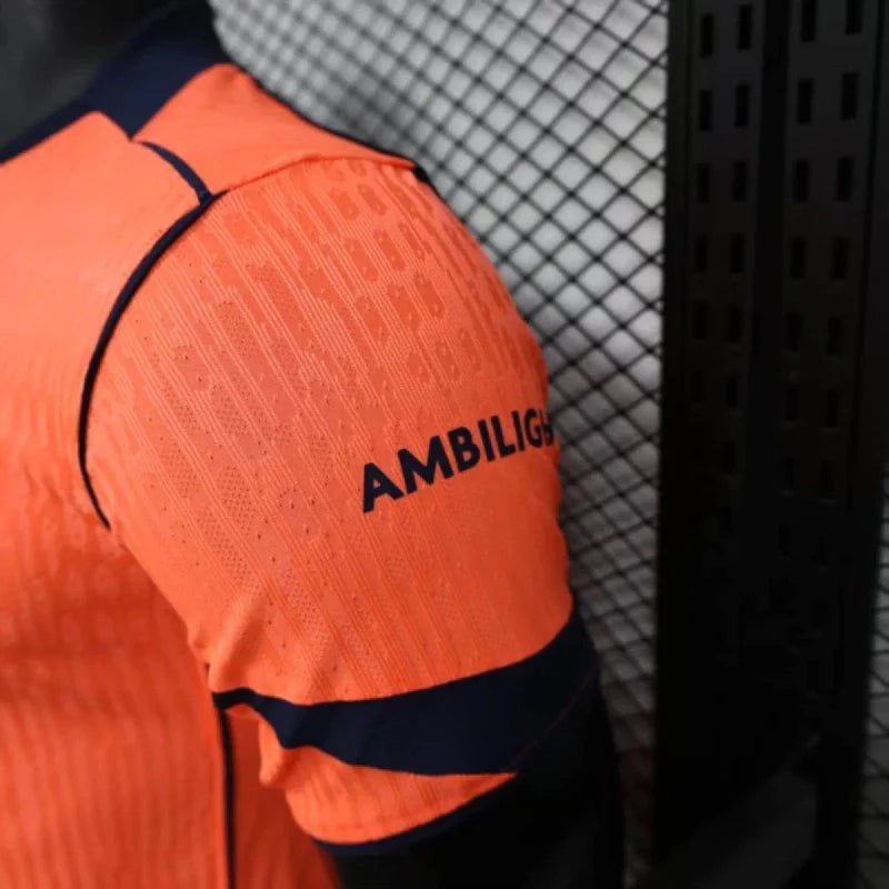 Camisa Barcelona Third 25/26 Versão Jogador Nike Masculino - Laranja