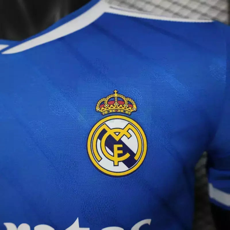 Camisa Real Madrid Third 25/26 - Versão Jogador Adidas Masculino - Azul