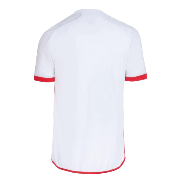 Camisa Flamengo Away 2024 Torcedor Adidas Masculino - Branco e Vermelho