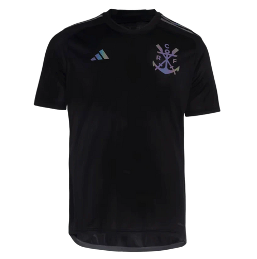 Camisa Flamengo Third 2023 - Torcedor Adidas Masculina - Preto Refletivo