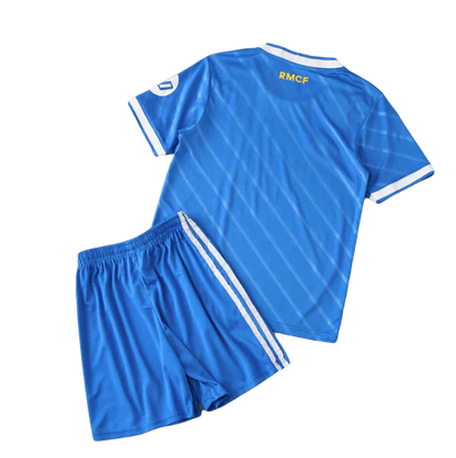 Conjunto Infantil Real Madrid Home 25/26 Adidas - Azul