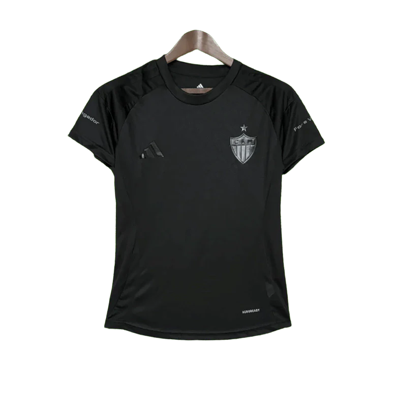 Camisa Atlético Mineiro All Black 25/26 Feminina Torcedor