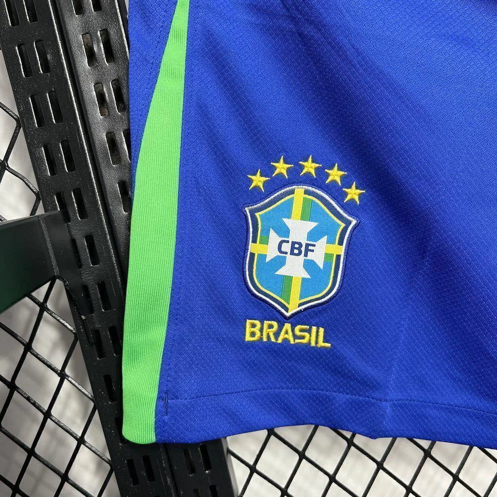 Short Brasil Home 2024 - Nike Masculino - Azul
