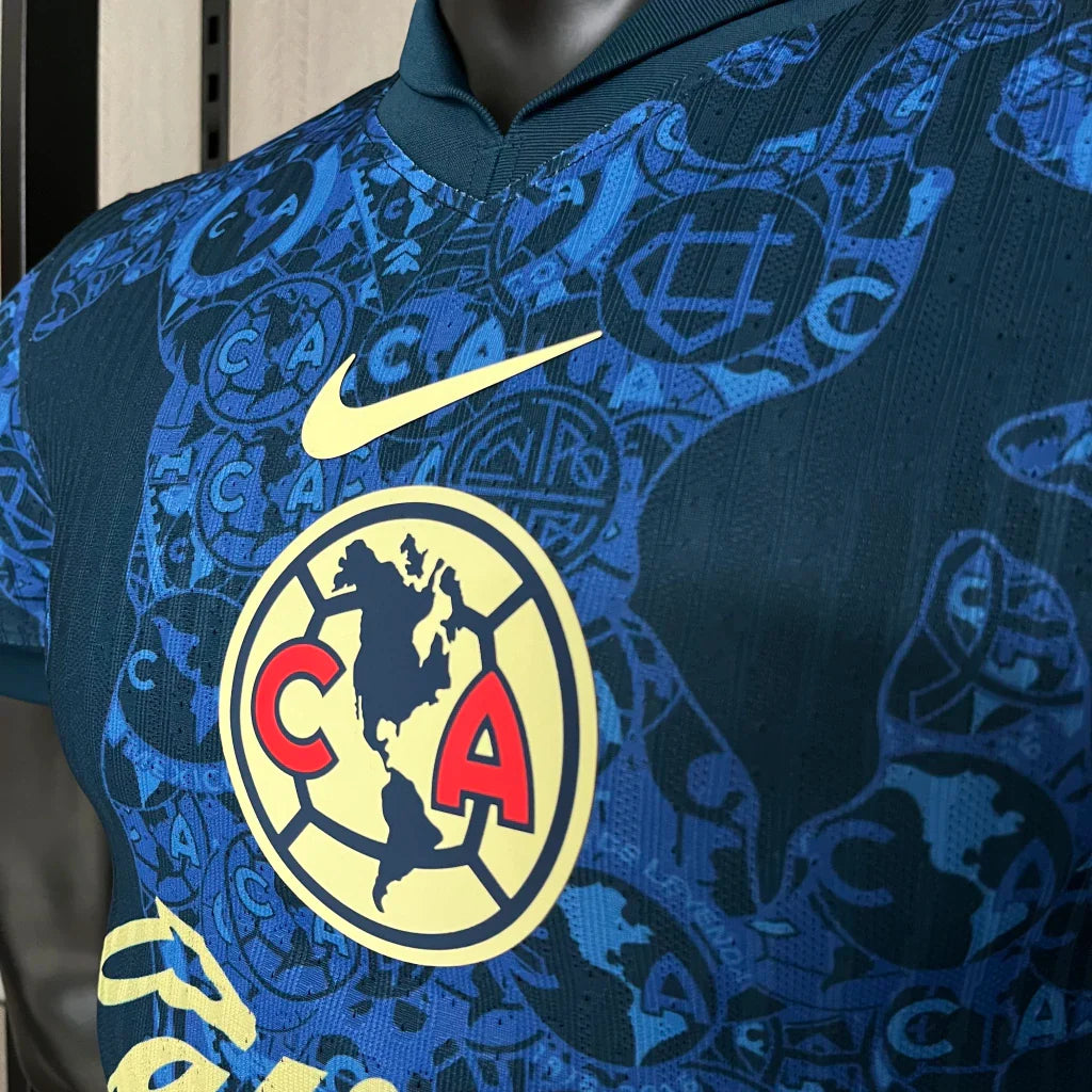 Camisa América do México Away 2024/25 - Versão Jogador Nike Masculino - Azul