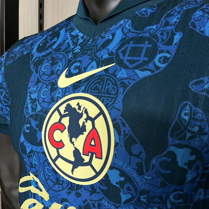 Camisa América do México Away 2024/25 - Versão Jogador Nike Masculino - Azul