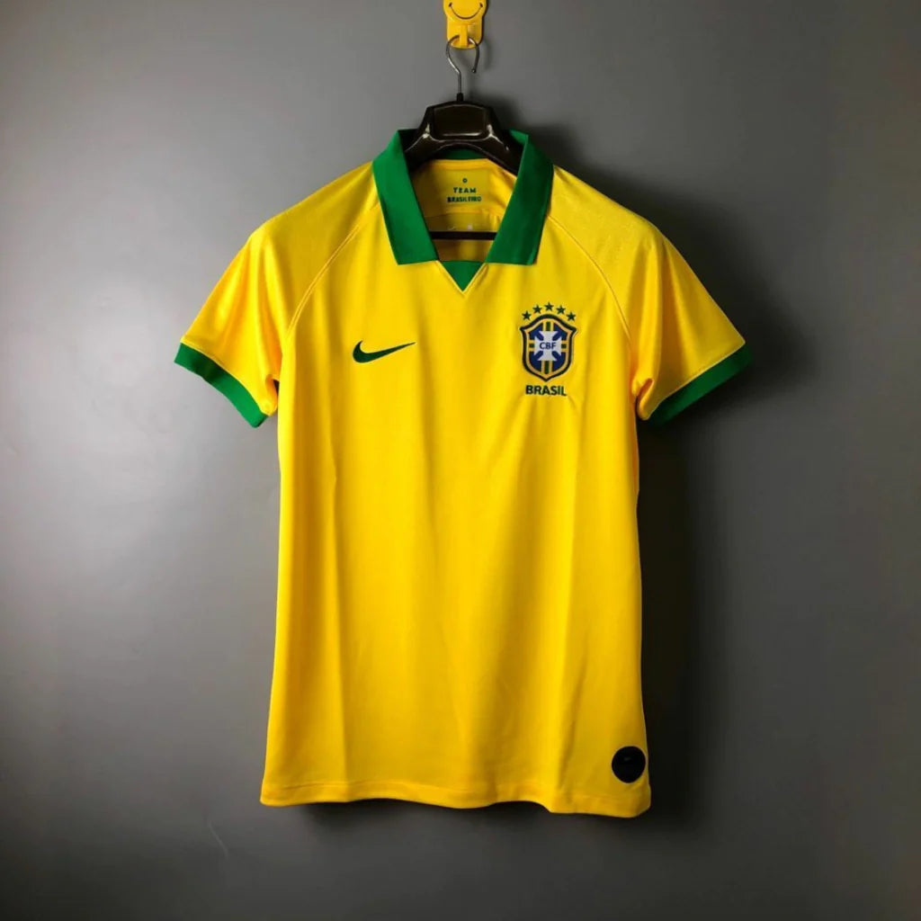 Camisa Seleção Brasileira Copa América 19/20 Torcedor Nike Masculina - Amarelo