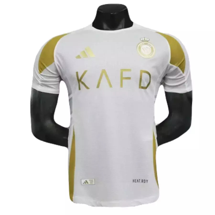 Camisa Al-Nassr Third 2024/25 Jogador Adidas Masculino - Branco