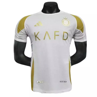 Camisa Al-Nassr Third 2024/25 Jogador Adidas Masculino - Branco