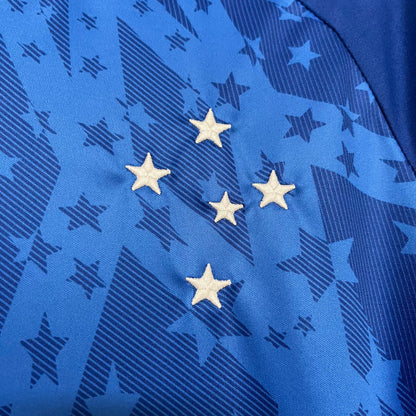 Camisa Cruzeiro Home 2024/25 - Feminina Adidas - Azul