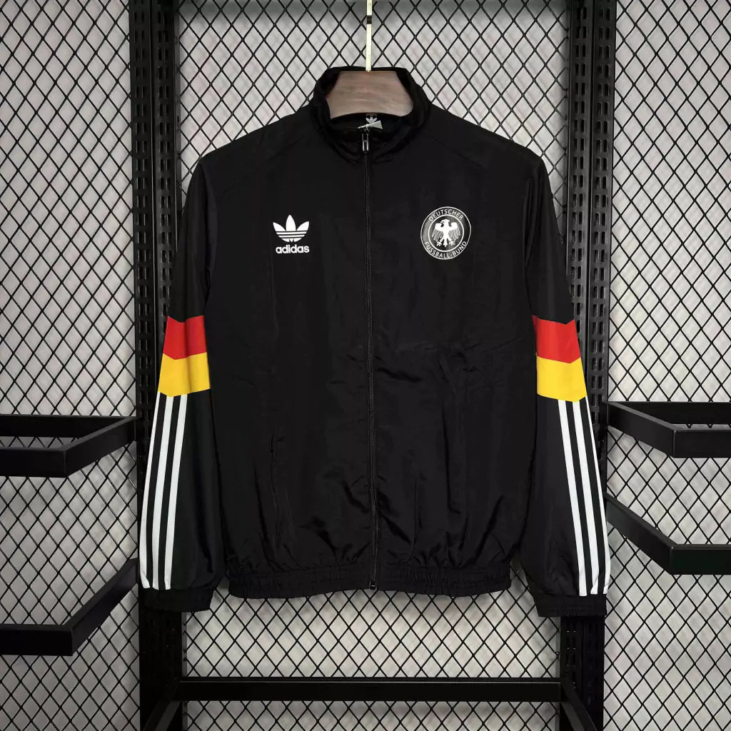 Corta Vento Alemanha 24/25 Adidas Masculino - Preto