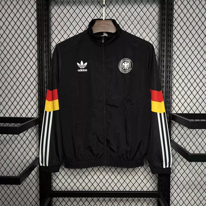 Corta Vento Alemanha 24/25 Adidas Masculino - Preto