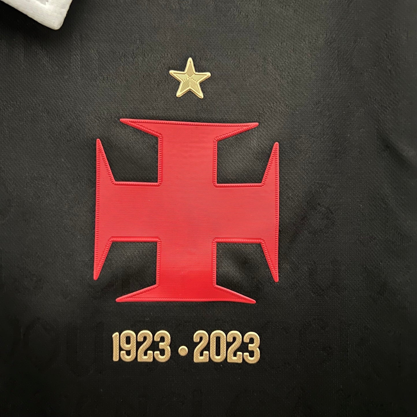 Camisa Vasco da Gama Third 2023/24 - Torcedor Kappa masculina  - Preto