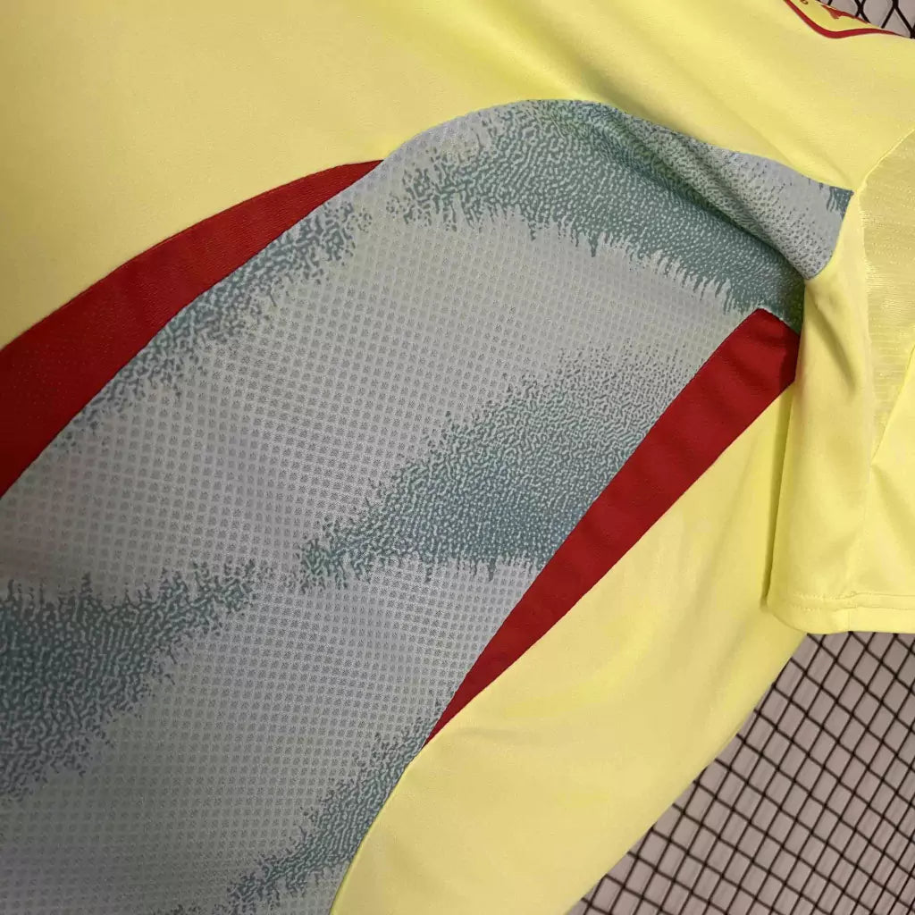 Camisa Espanha Away Eurocopa 24/25 - Torcedor Adidas Masculino - Amarelo
