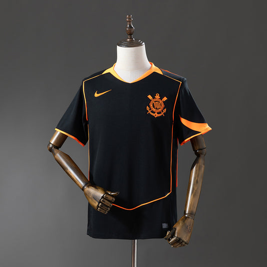 Camisa Timão Third 2025/26 - Torcedor Nike Masculino - Preto e Laranja