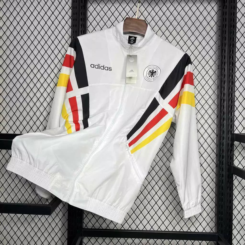 Corta Vento Alemanha 24/25 Adidas Masculino - Branco