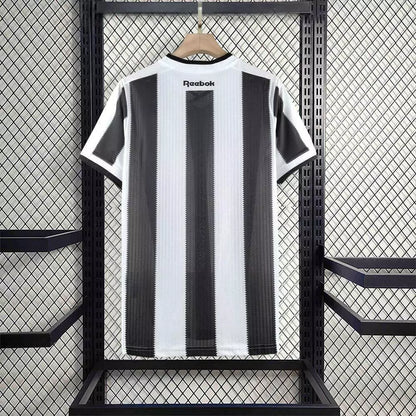 Camisa Botafogo Home 2024/25 - Torcedor Reebok Masculino - Preto e Branco