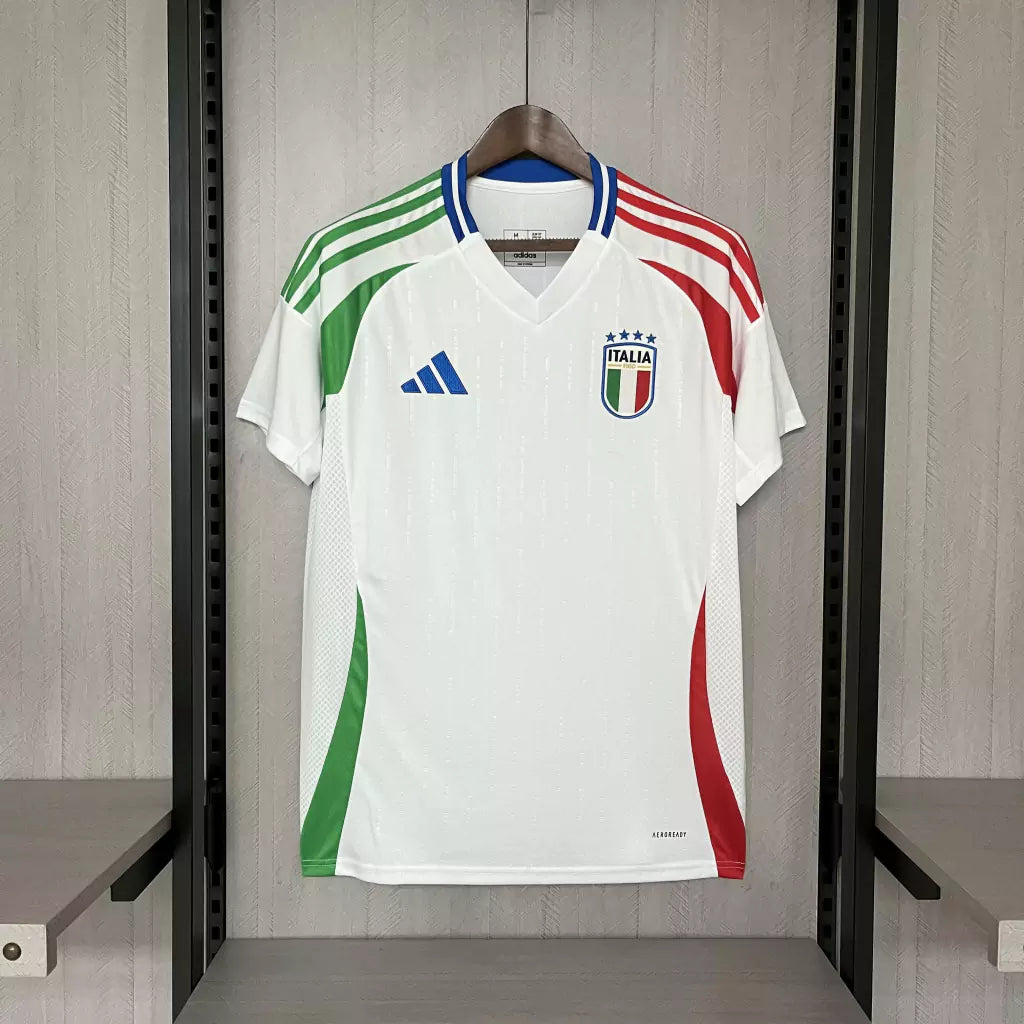 Camisa Itália Away Eurocopa 24/25 - Torcedor Adidas Masculino - Branco