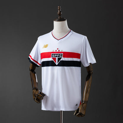 Camisa São Paulo Home 2025/26 - Torcedor New Balance Masculina - Branco