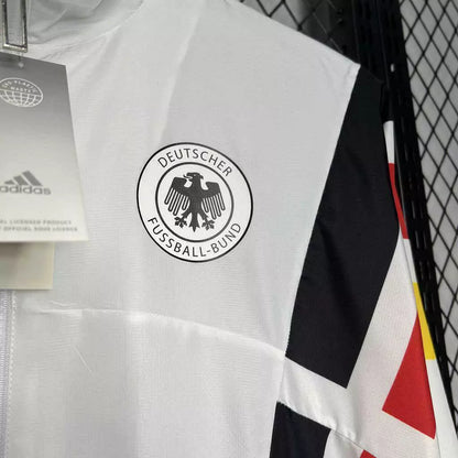Corta Vento Alemanha 24/25 Adidas Masculino - Branco
