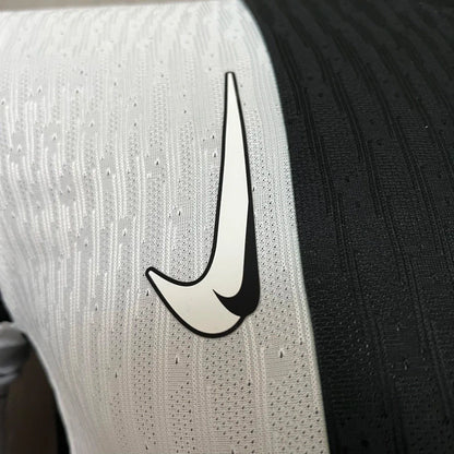 Camisa Timão Third 2024/25 Versão Jogador Nike Masculino - Preto e Branco