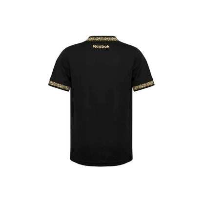 Conjunto Infantil Botafogo Away 24/25 Reebok - Preto e Dourado