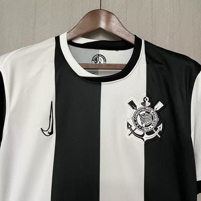 Camisa Timão Third 24/25 - Torcedor Nike Masculino - Preto e Branco