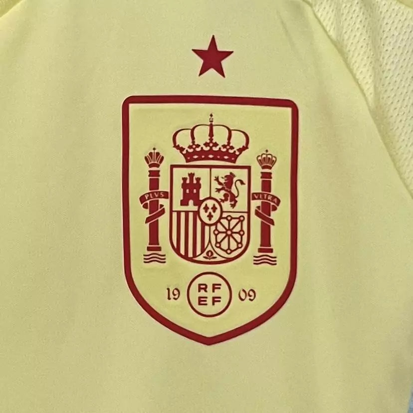 Camisa Espanha Away Eurocopa 24/25 - Torcedor Adidas Masculino - Amarelo