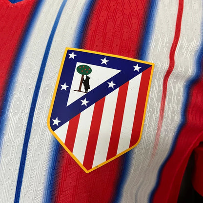 Camisa Atletico Madrid Home 2024/25 - Jogador Nike Masculina - Vermelho e Branco