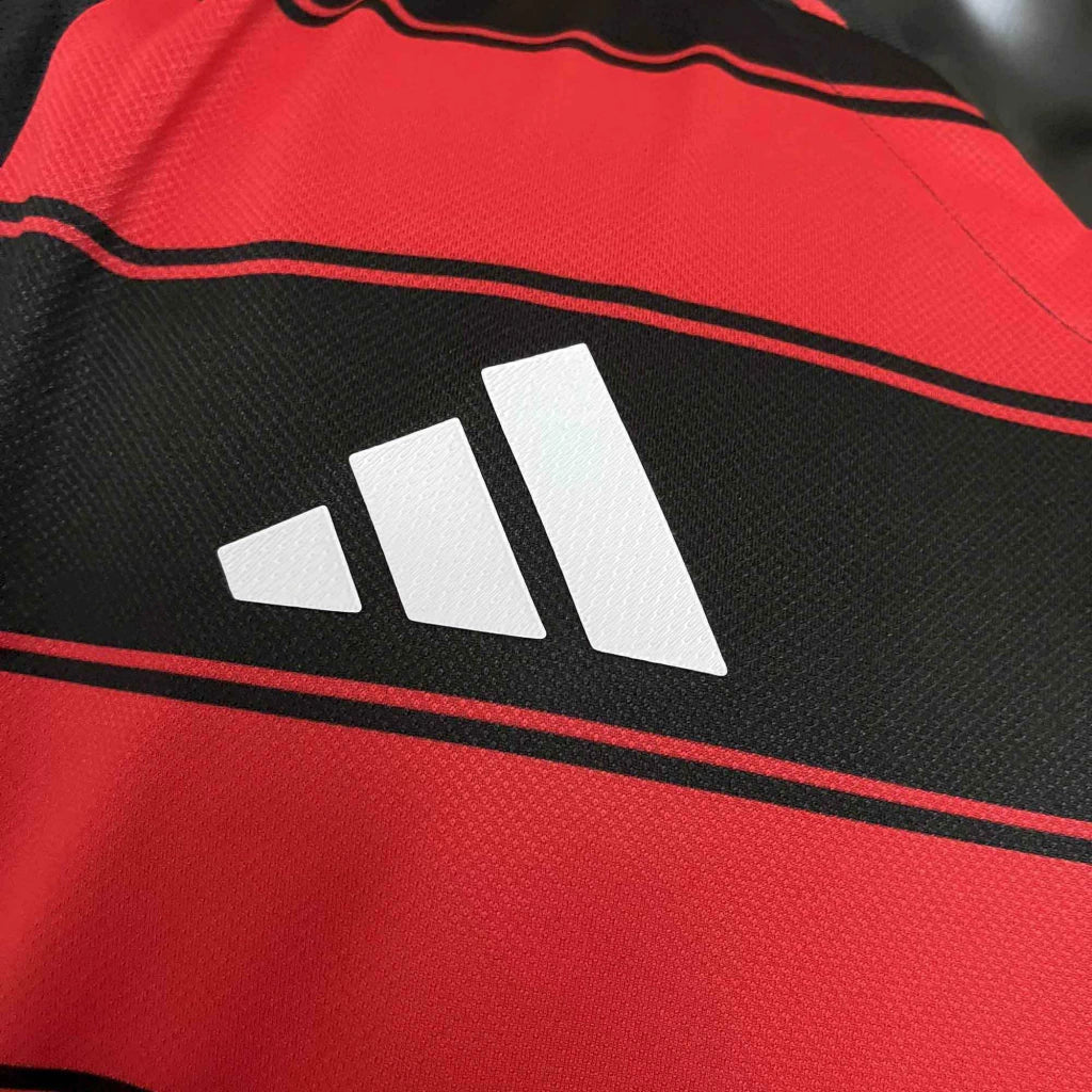 Camisa Flamengo Home 2025/26 - Versão Jogador Adidas Masculino - Vermelho