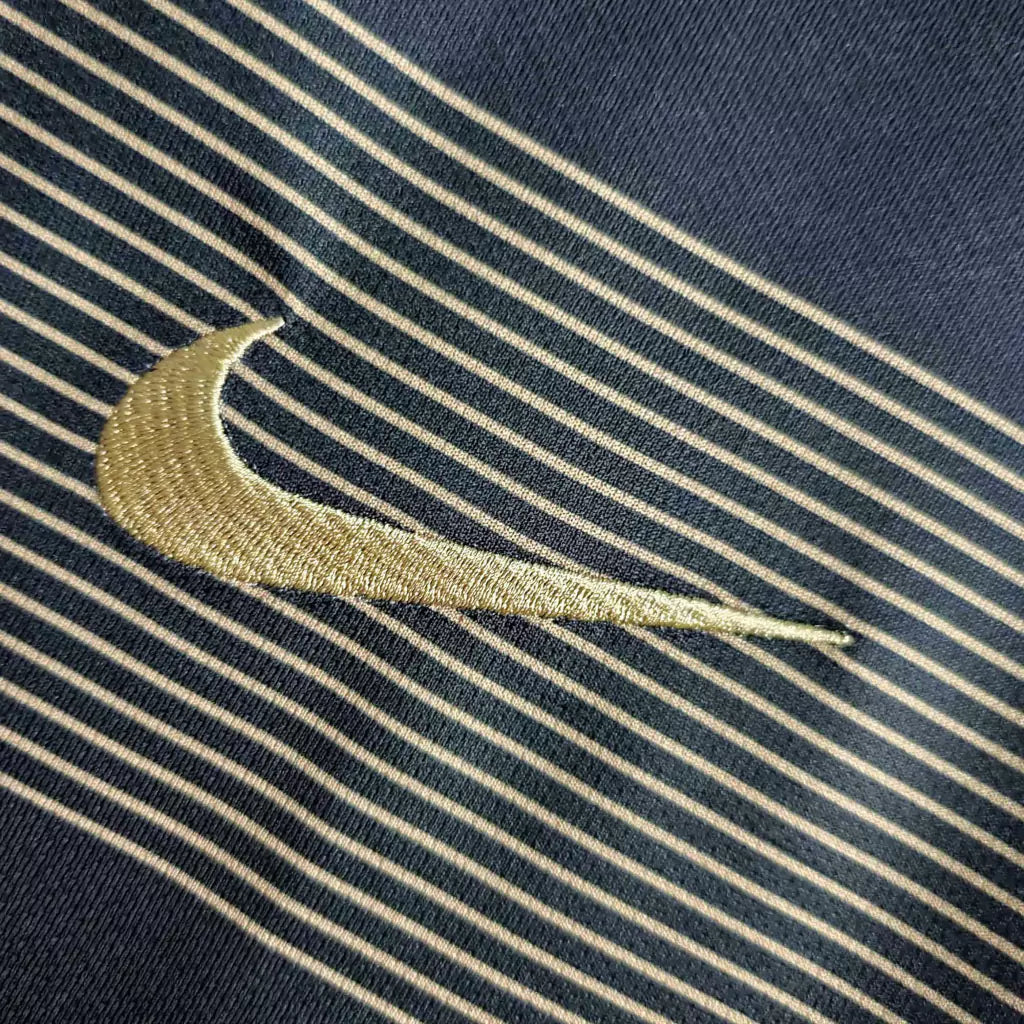 Camisa Timão Ayrton Senna 2018/19 Retrô - Nike Masculina Preto e Dourado