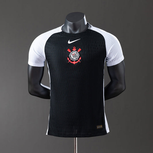 Camisa Timão Away 2025/26 Versão Jogador Nike Masculino - Preto