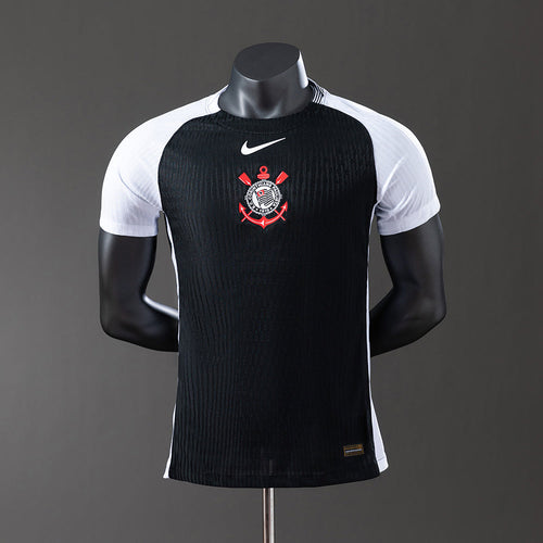 Camisa Timão Away 2025/26 Versão Jogador Nike Masculino - Preto