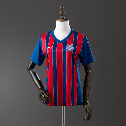 Camisa Bahia Away 2025/26 Torcedor Puma Feminino - Tricolor