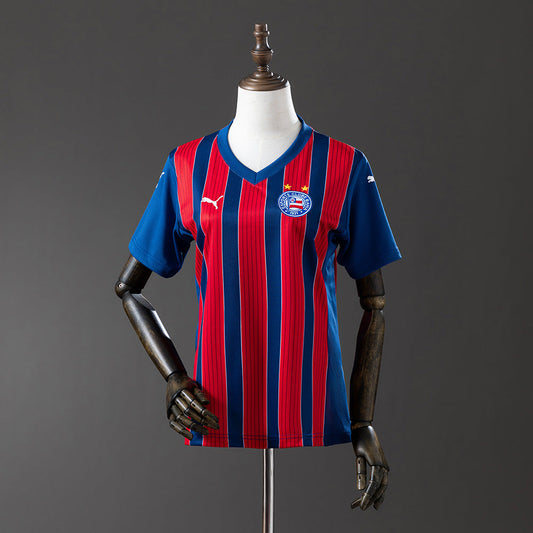 Camisa Bahia Away 2025/26 Torcedor Puma Feminino - Tricolor