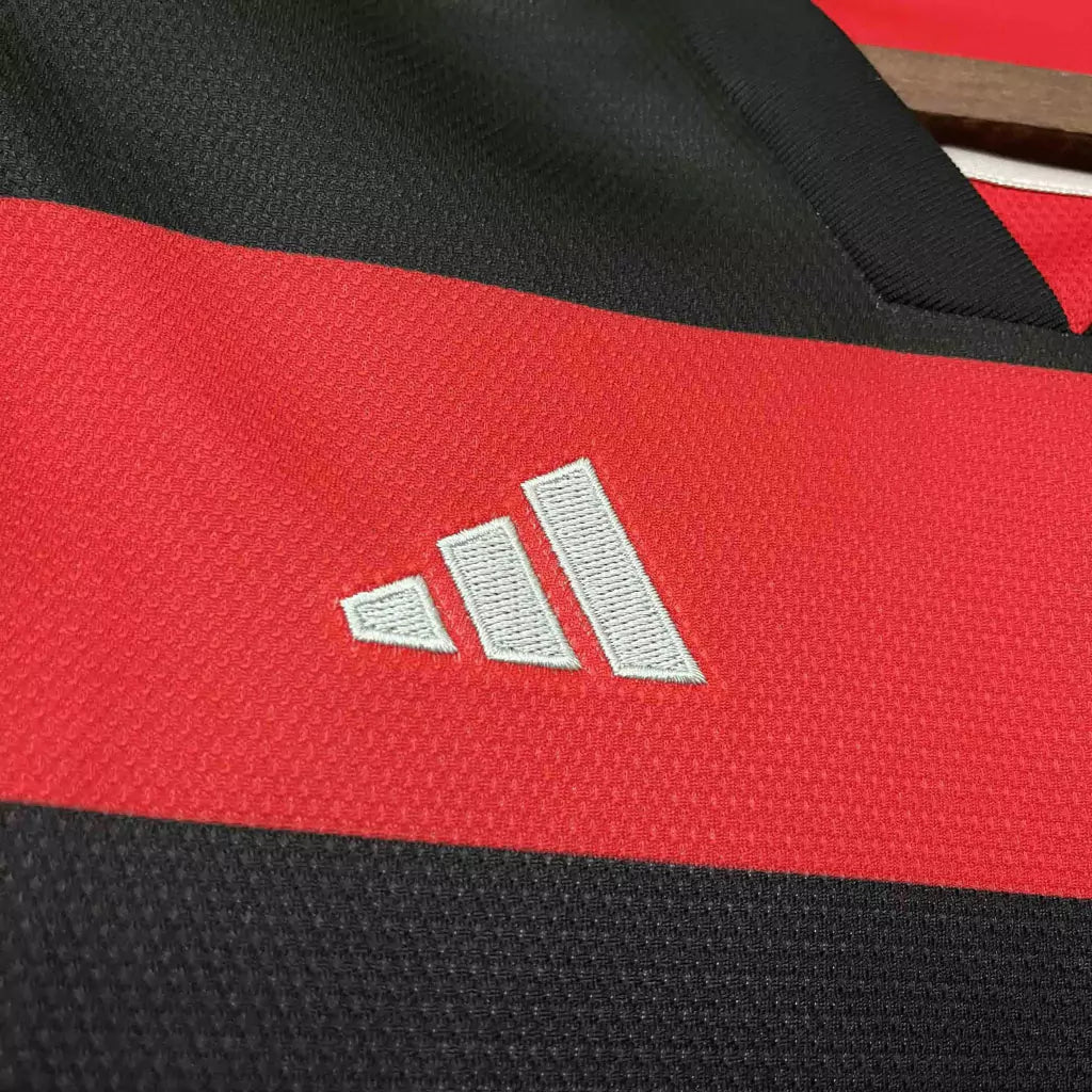 Camisa Flamengo Home 2024/25 Torcedor Adidas Feminina - Vermelho